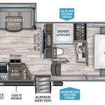 2020 Reflection by Grand Design 5th Wheel 240RL, Lite Weight, Roof Solar, Two AC full