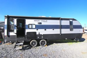 2022 Grey Wolf 23MK, Travel Trailer, Slide-Out, Lite Weight, Solar