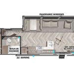 2022 Salem Villa 40FDEN-8 Park Trailer, Great Live aboard , Like New! full